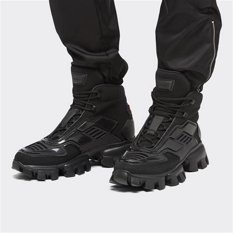 prada cloudbust high top sneakers|Prada cloudbust sneakers women.